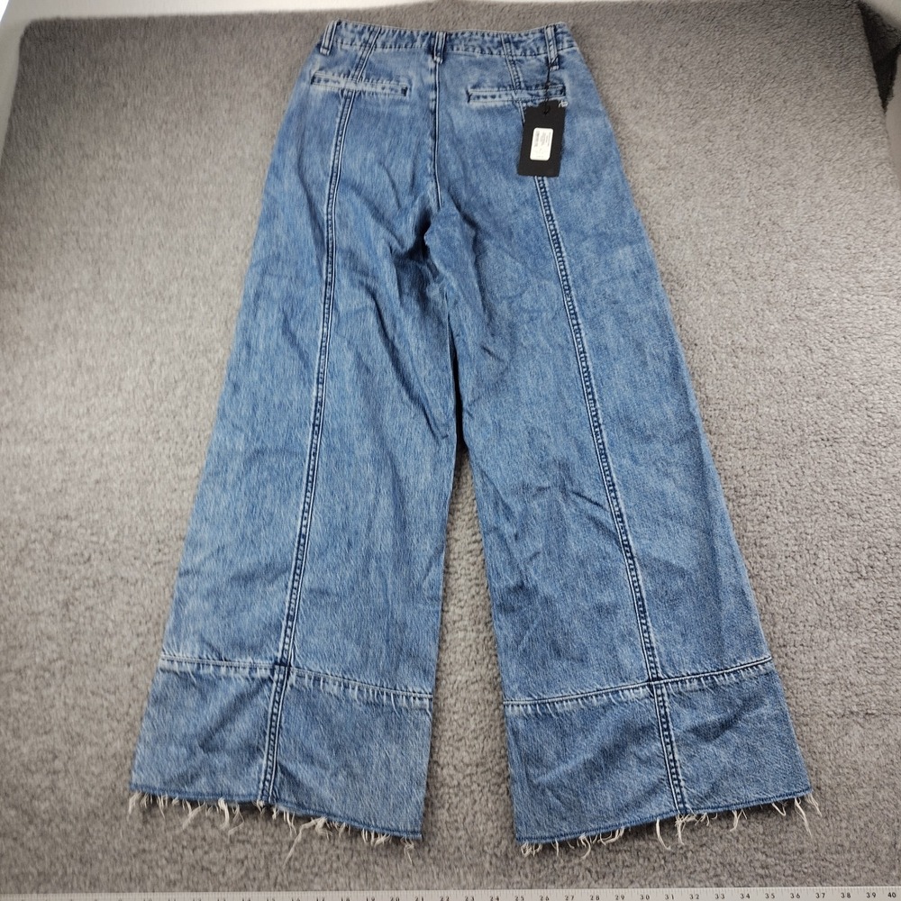 Rag & Bone Arianna Palazzo Jeans Featherweight Cropped Size 26 Wide Leg NWT $288 - Picture 10 of 10